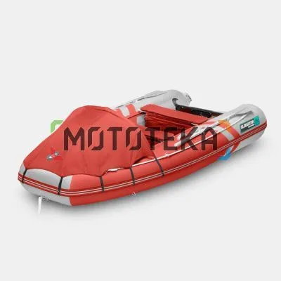 Лодка ПВХ GLADIATOR (Гладиатор) E 350 PRO красный/белый