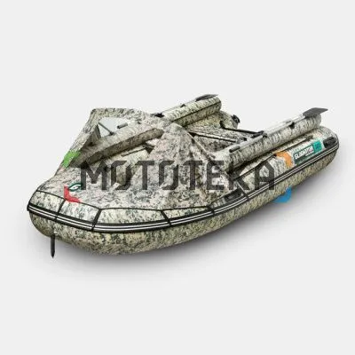 Лодка ПВХ GLADIATOR (Гладиатор) E 380 X PRO цифровой камуфляж