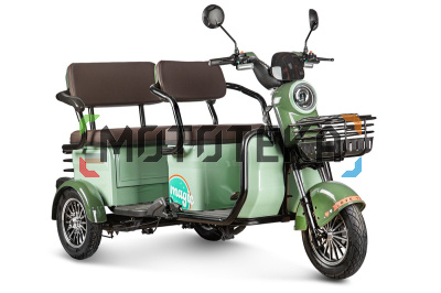 Пассажирский электротрицикл Rutrike (Рутрайк) Gelbert Kang 48V/60V 800Вт Пассажирский электротрицикл Rutrike (Рутрайк) Gelbert Kang 48V/60V 800Вт