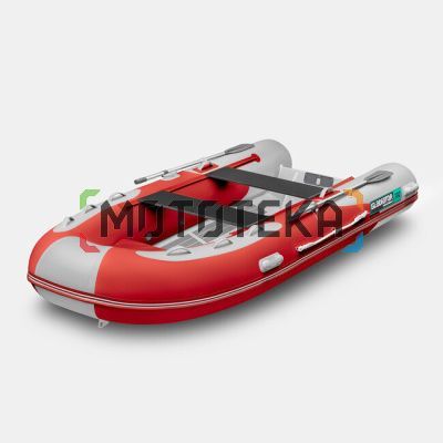 Лодка RIB GLADIATOR (Гладиатор) AL 380 красный/белый (СПб)