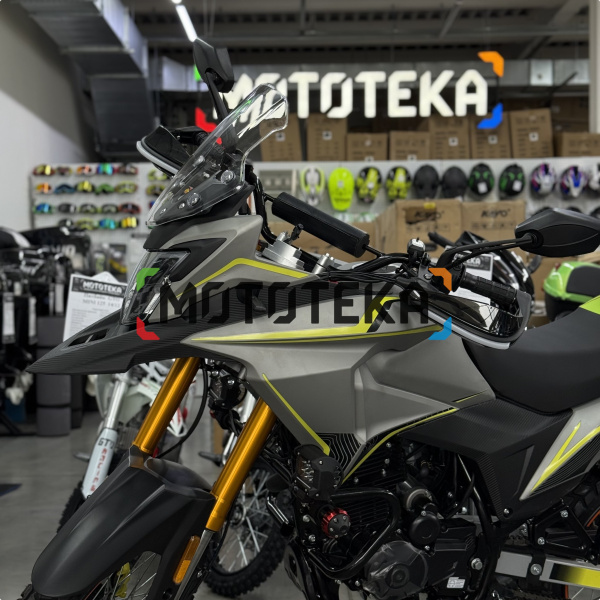 Мотоцикл дорожный Мотомир CORSAR 250 серый/зелёный с ПТС | Мототека Мотоцикл дорожный Мотомир CORSAR 250 серый/зелёный с ПТС | Мототека