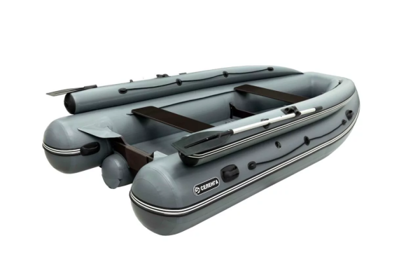 Лодка ПВХ SibRiver (Сибривер) Селенга - 390 НД (ФАЛЬШБОРТ) серый Лодка ПВХ SibRiver (Сибривер) Селенга - 390 НД (ФАЛЬШБОРТ) серый